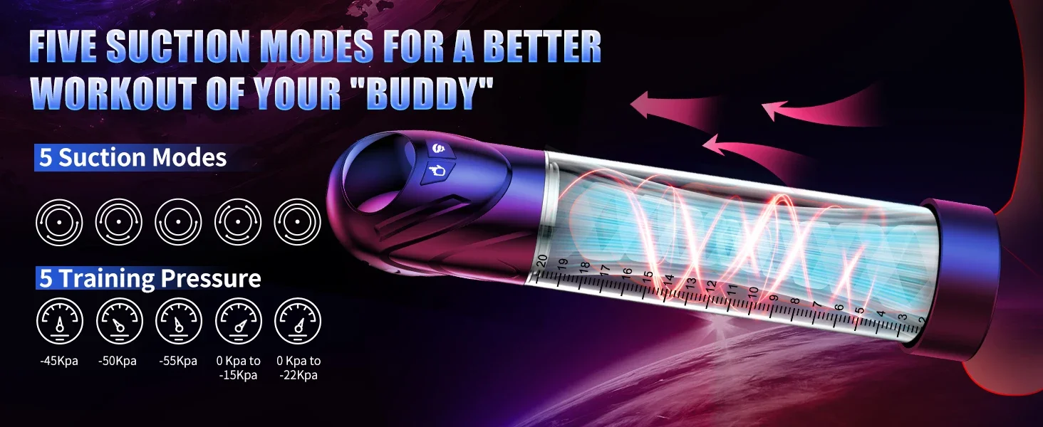 5 suction modes