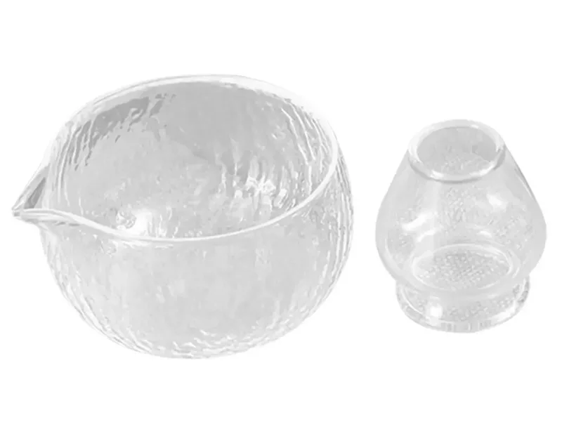 Elegant Matcha Ceremony Starter Bowl with Pouring Spout, 500 ml