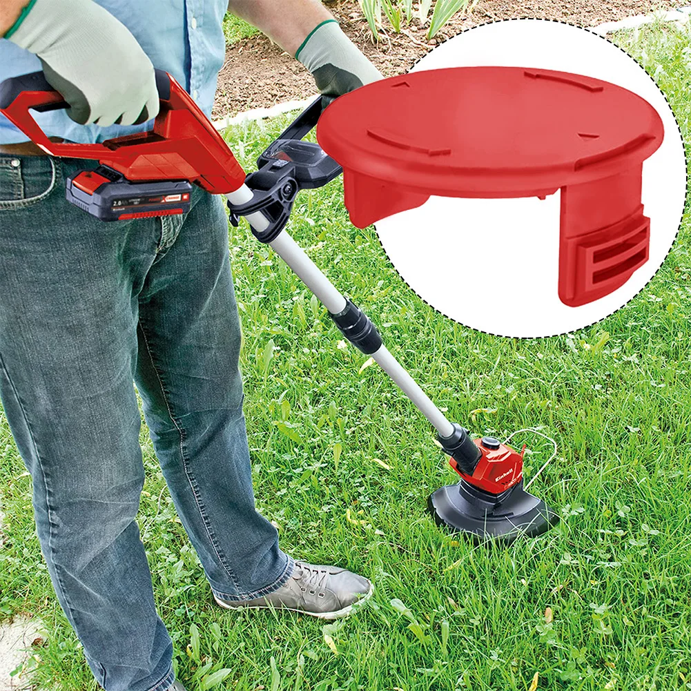 1pc Plastic Spool Line Spool Cap Cover For Einhell Lawn Trimmer GE-CT 18/28 Li /18/28 Li TC 75*33mm String Trimmer Accessories