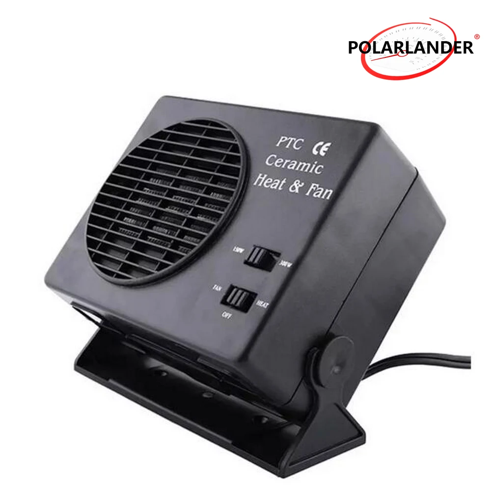 Car Portable Fan Cooler Warmer Car SUV Vehicles Ceramic Heater Electric 12V 150W/300W Accessories electric fan car fan