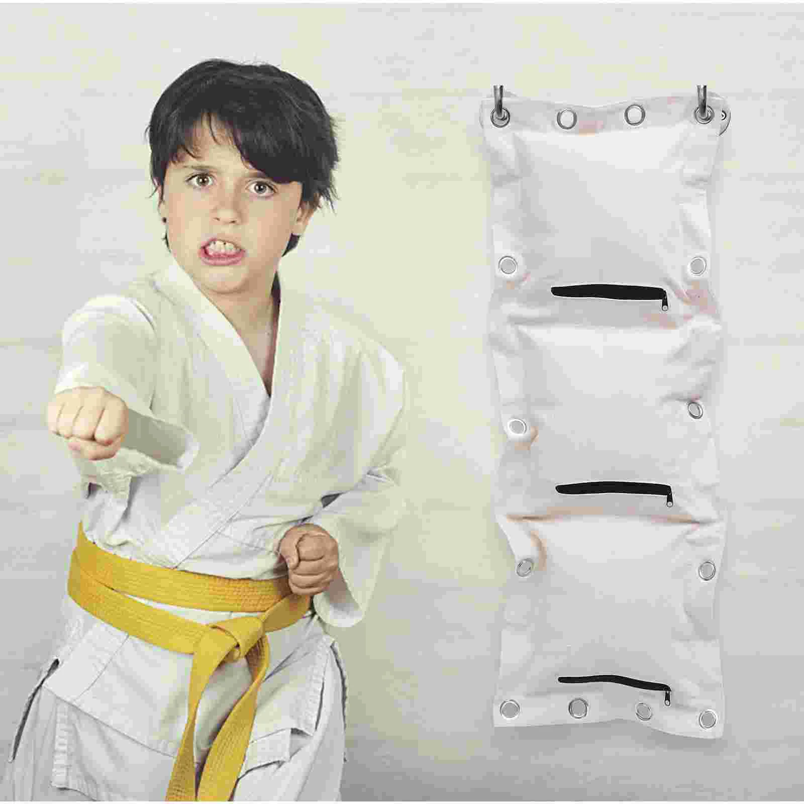 Household Wall-mounted Wing Boxing Bag Fitness Punching Canvas Triplet Empty