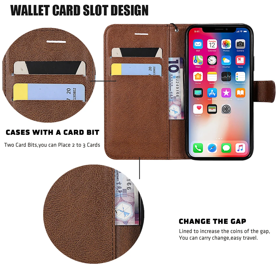 Flip Wallet Case for Xiaomi redmi A1 PLUS Case for xiaomi Redmi NOTE 12 PRO NOTE13 PRO 12 13C 14C NOTE 14 13 Leather Phone Cover 2
