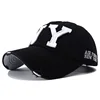 2023 New Designer Black Red Ny Baseball Cap New York Snapback Hiphop Vintage Washed Denim Dad Hats for Women Men Gorra Beisbol 5