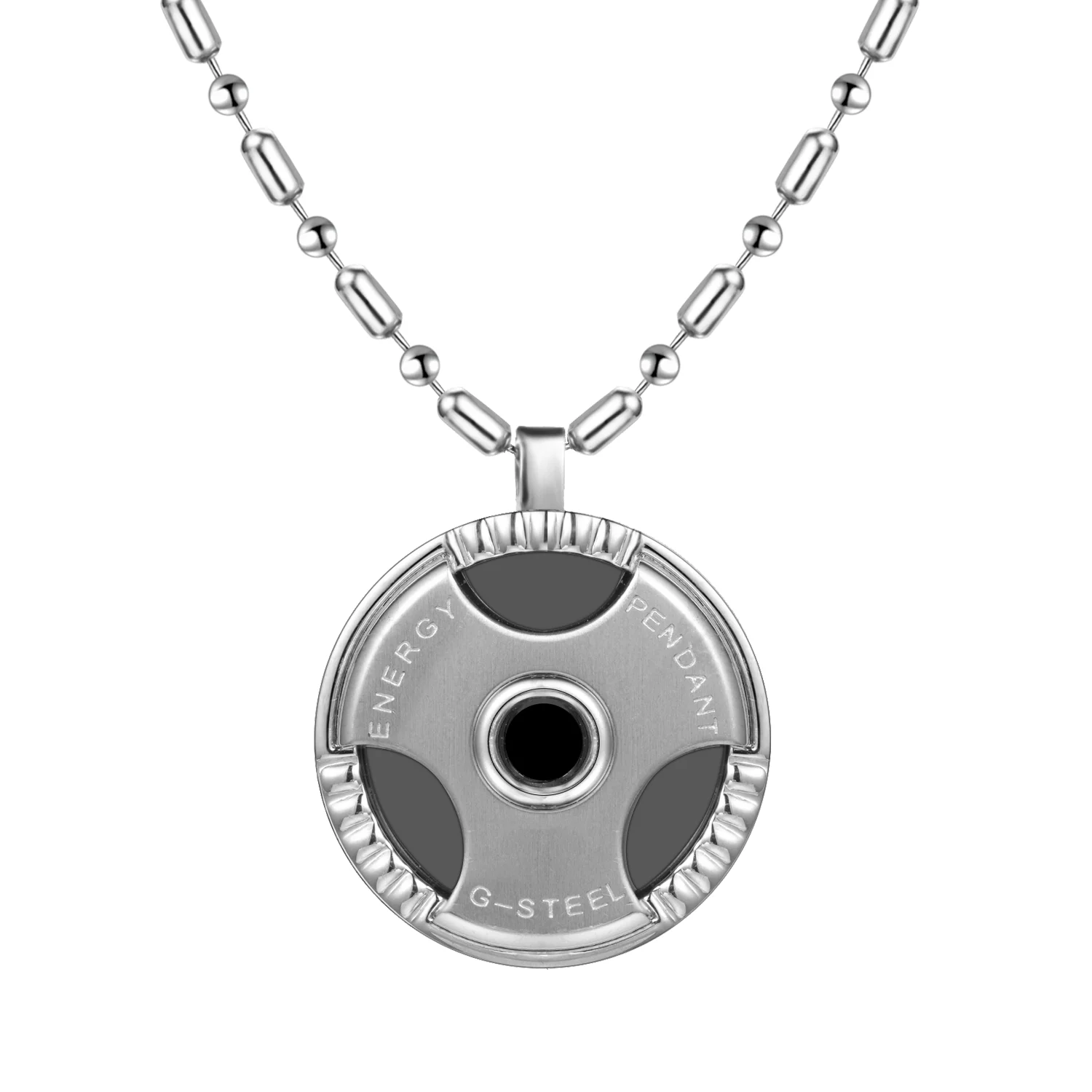 Cadena De Plata Collar Para Hombres - Acero Inoxidable, Diseño Con Inicial Collar Inicial