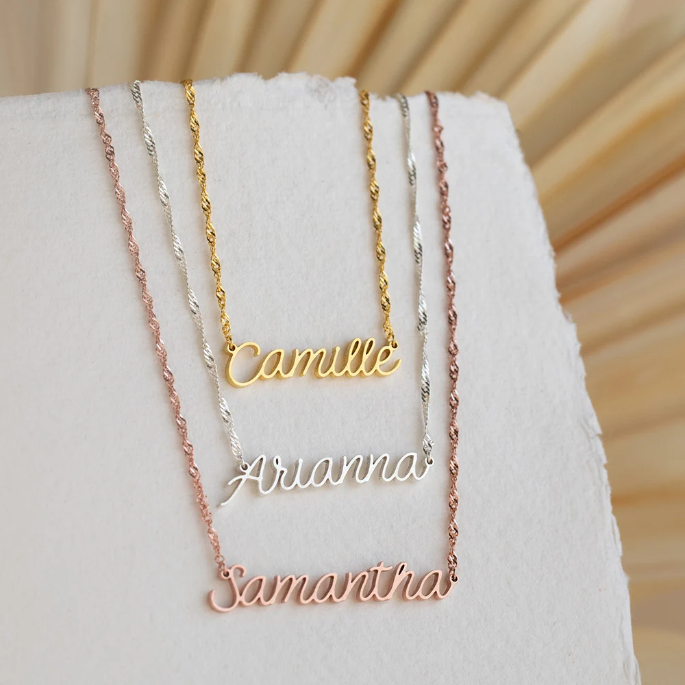 Рисунок 6 - Индивидуальное ожерелье с именем для женщин