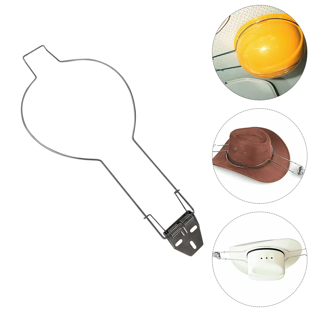 

Car Hat Holder Organizer Stand Rack Mounted Hook Storage Men's Straw Hats