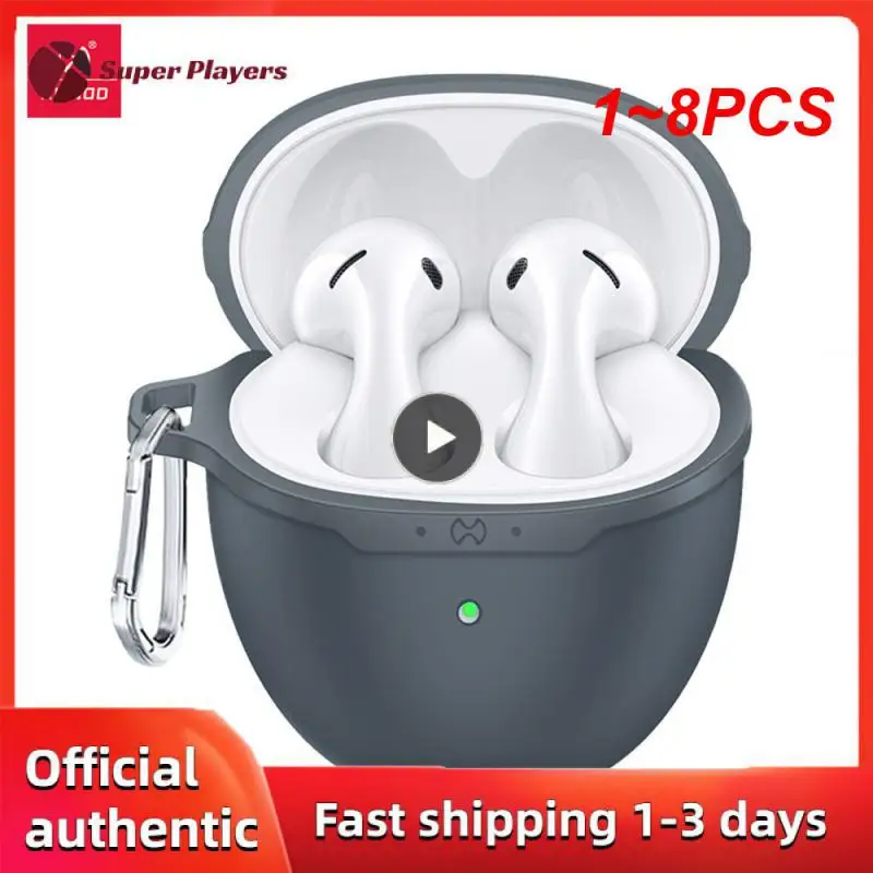 

1~8PCS Xundd For Freebuds 5 Case 2023,Airbags Shockproof 360° Full Protecton Matte Transparent Earphones Cover For