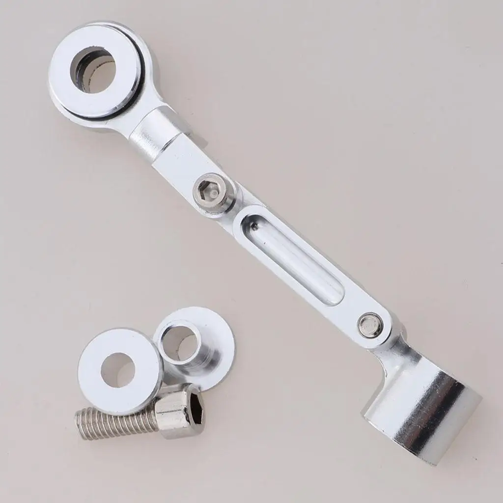 

Motorcycle Metal Front Brake Clutch Fluid Reservoir Tank Oil Cup Support Holder,