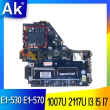 Placa base de LA-9535P para portátil Acer Aspire E1-530, E1-570, 1007U, 2117U, I3, I5, I7, 3th Gen, CPU UMA