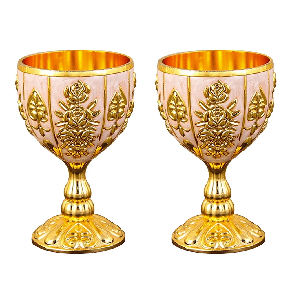

30ml Vintage Wine Cup High-quality Metal Wine Cup Retro Wine Champagne Cup