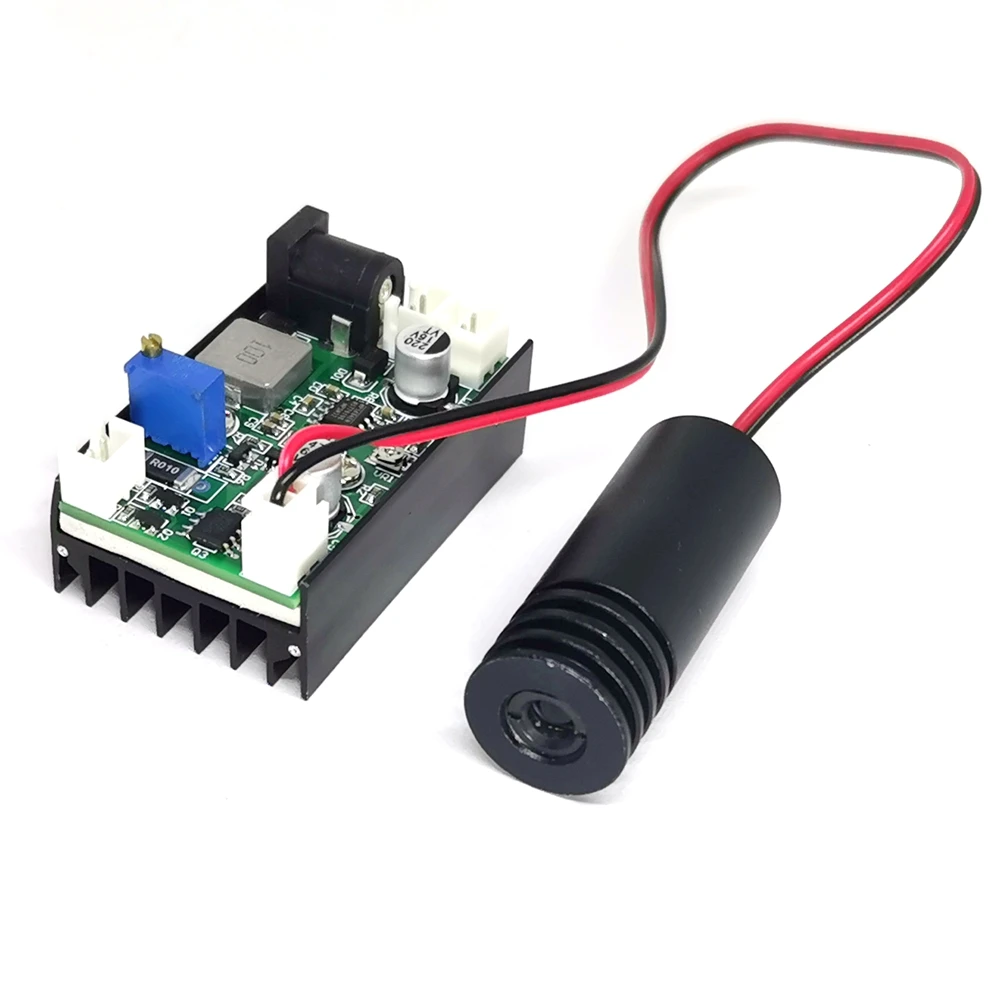 Focusable 980nm 100mw Focus Dot Infrared IR Laser Module 18*45mm 12V Driver Out ttl 980nm 50mw 100mw 200mw 500mw infrared ir dot focusable laser diode module 12v driver fan