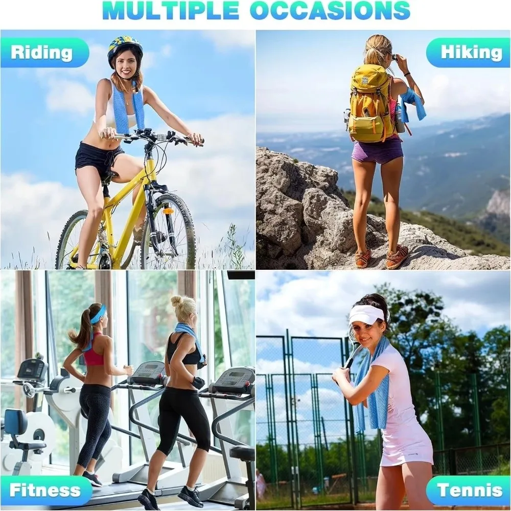 Breathable Ultra-Soft Cooling Towel for Quick Drying and Sunstroke Prevention