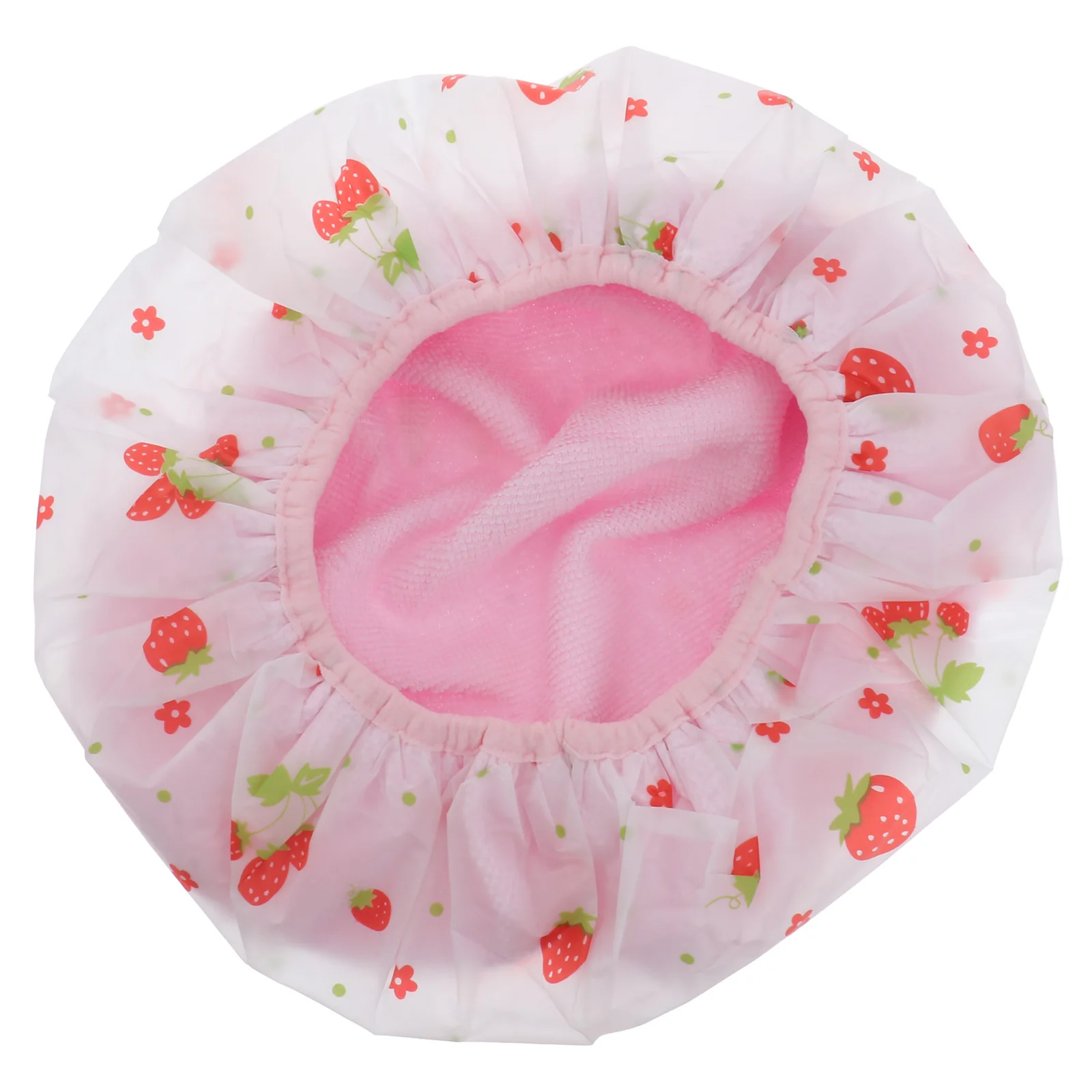 Shower Cap Elastic Fast Dry Bath Absorbent Accessories Large Hair Bathing Waterproof Caps