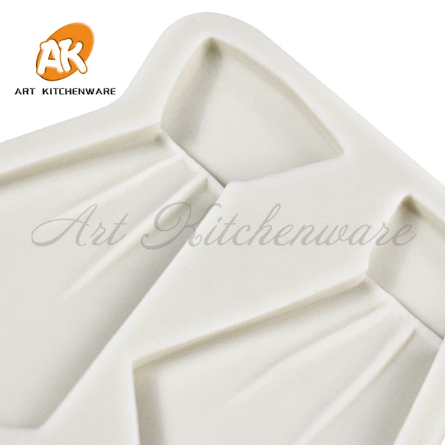 3 Stampi Silicone Per Torta - Farfalla, Foglia, Favo | Per Fondente E Cioccolato