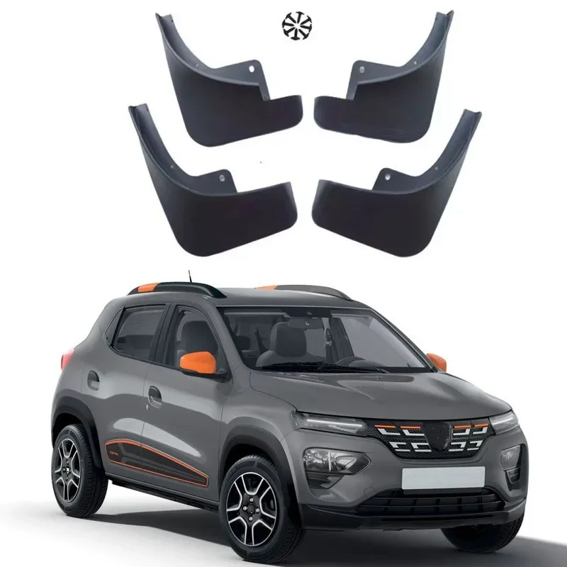 

Car Fender Mud Flaps For Dacia Spring Electric 2020 Splash Guards MudFlaps Front Rear Mudguards Auto Accessories 2021 K