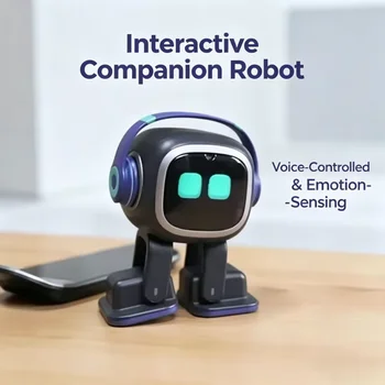 Robot AI Intelligente EMO Tuya, Supporto Emotivo Interattivo, Riconoscimento Vocale, Robot Compagno EMO Go Home, Regalo per Bambini