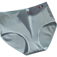 L-XXXL culottes en coton pour sous-vêtements pour femmes grande taille slips de couleur unie taille haute sous-vêtements sans couture Lingerie féminine 3