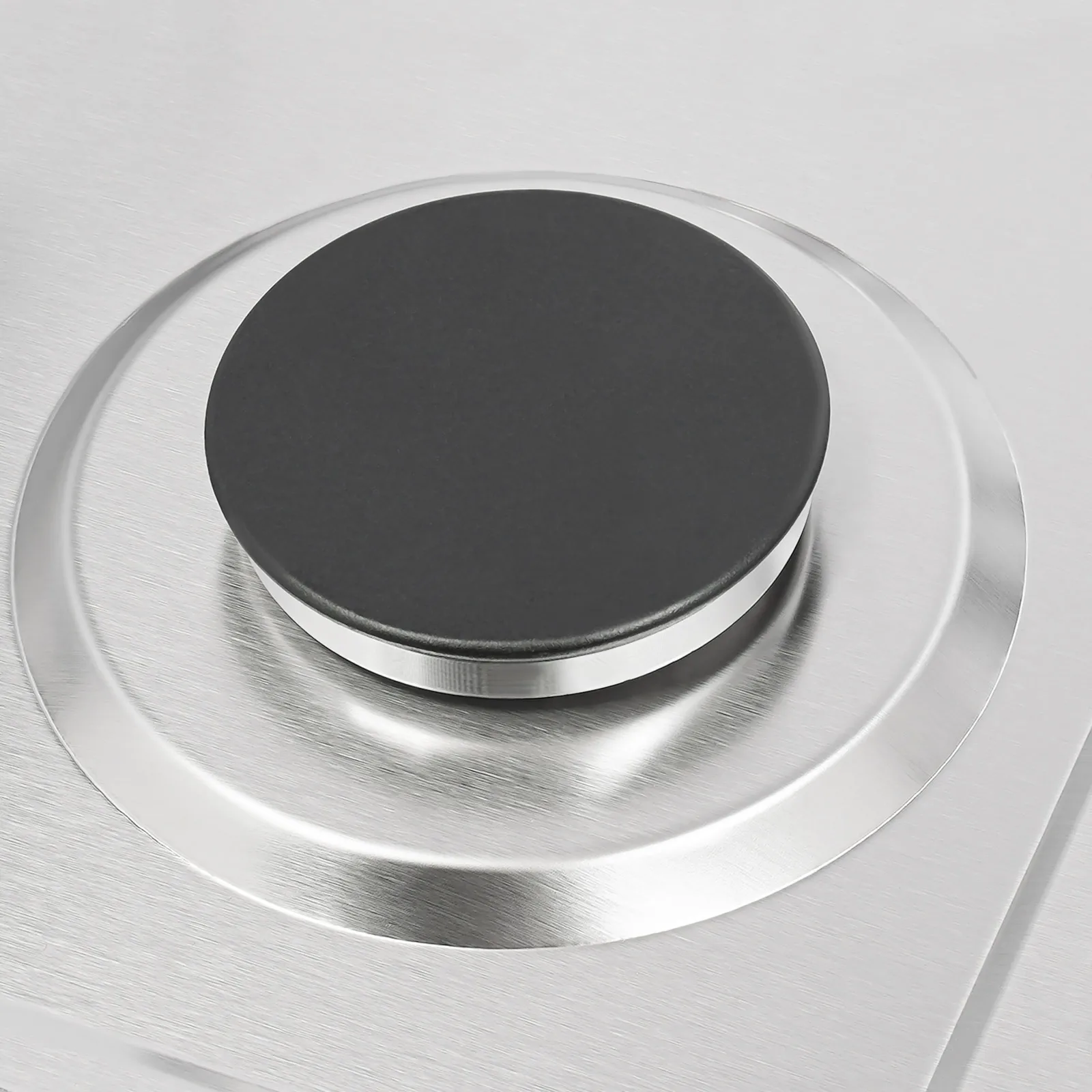 5-Burner Gas Stove Electronic Pulse Ignition Convertible Natural Gas to LPG Stainless Steel Cooktop for Home Restaurant
