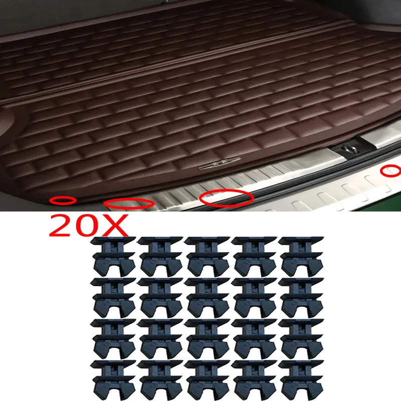 Per Mercedes-Benz A-Klasse W168 B-Klasse W245 C-Klasse W202 W203 Cls-Klasse C219 E-Klasse Clip Di Fissaggio A Pannello In Plastica