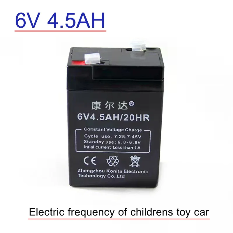 

6V. 4500mah.Rechargeable Lead-acid Batteries Applicable to Electronic Scale.Children's Toy car Emergency Lamp. Outdoor Emergency