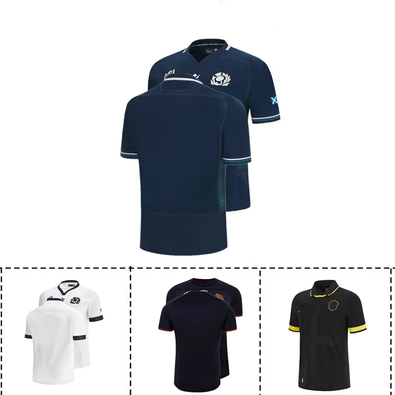 

2023 SCOTLAND RUGBY Home Rugby Training Jersey Custom name and number size S-M-L-XL-XXL-3XL-4XL-5XL