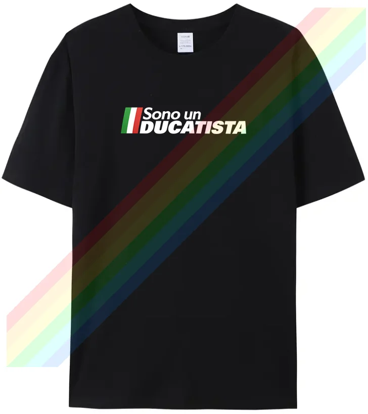 

Men's T-shirt Fine Ducatl Brand Same Racing Suit Cool Cycling Suit Men's Sports Short Sleev