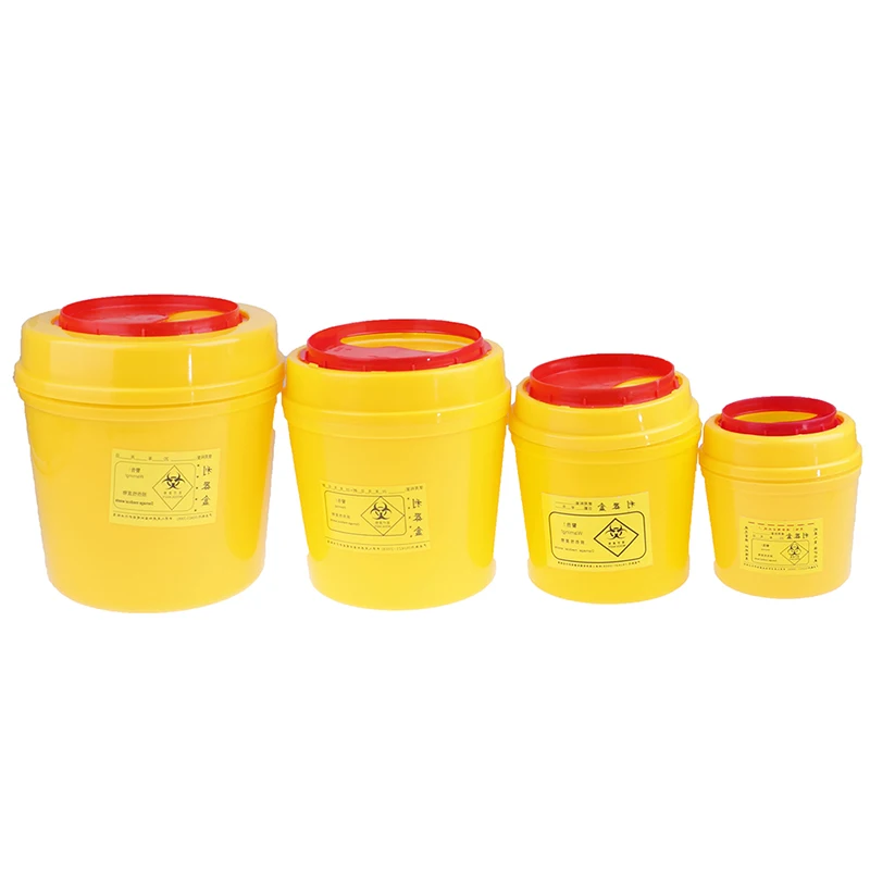 1 Pc Disposal Collect Box Needles Bin Biohazard Tattoo Piercing Needles Sharps Container Tattoo Artist Waste Barrel Trash Can