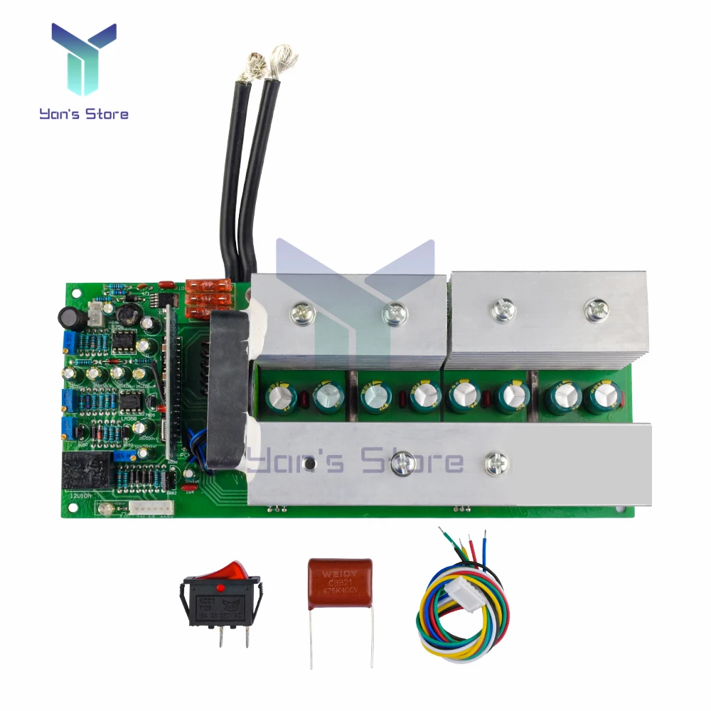 Scheda inverter di frequenza di potenza a onda sinusoidale pura da 3000 W 9000 W 24 V 36 V 48 V 4000 W 5000 W Potenza sufficiente di alta qualità Protezione perfetta - immagine 5