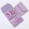 16pcs Nail Cutter Set Stainless Steel Nail Clippers Set With Folding Bag Manicure Cutter Kits Scissors Beauty Tool 4