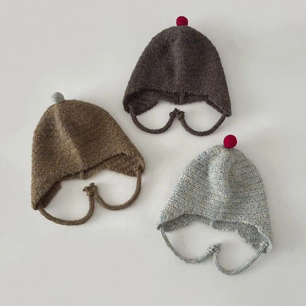 Stylish Stretchable Kids Beanie Cap Soft Breathable Baby Woolen Hat Cozy Kids Pullover Cap Boys Girls