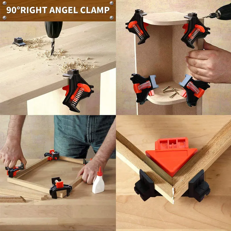Clamp Holder, Ferramentas manuais ajustáveis para Woodworking