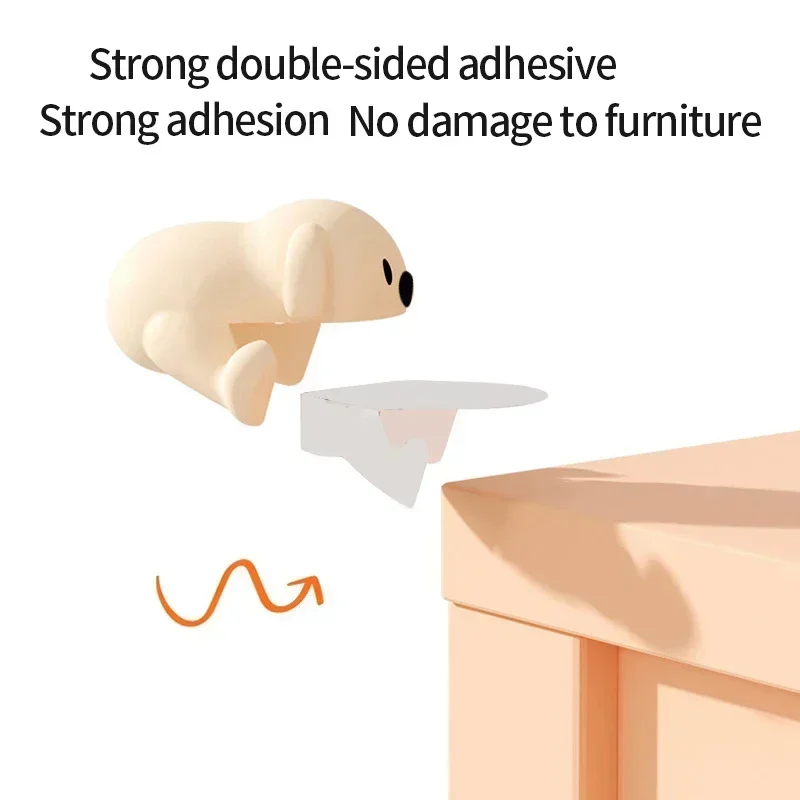 Silicone Table Corner Protector 1PC Cute Cartoon Silicone Baby Safety Edge Guard Anticollision Furniture