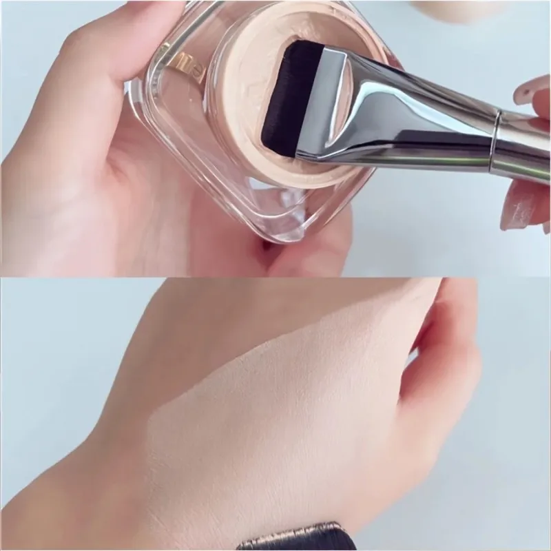 Description Picture 5 of itemWholesale Flat-head Foundation Brush Ultra-thin Flat Brush Head Traceless Mask Brush Mixed Foundation Cream Makeup Brushes