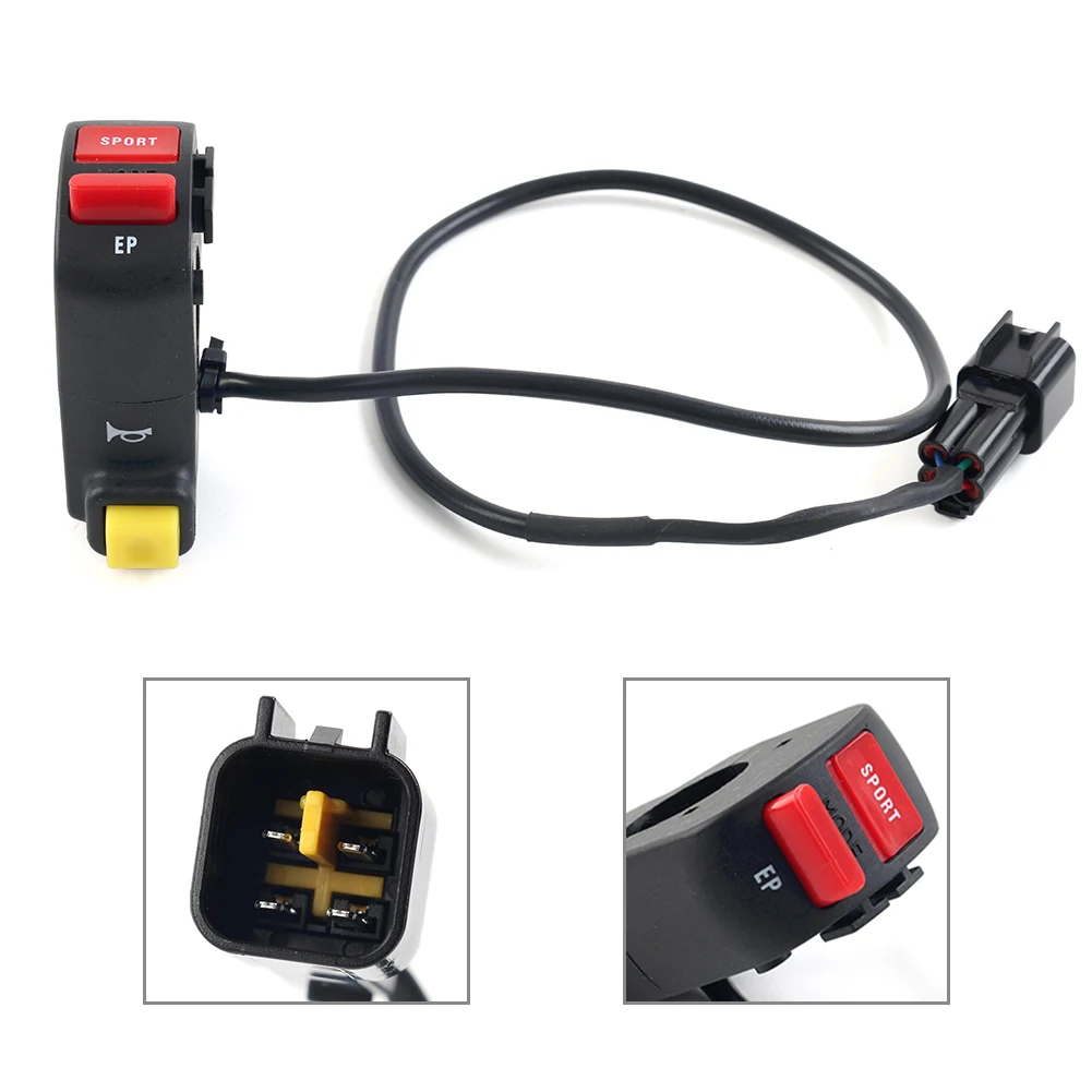 Interruttore Di Controllo Del Clacson Del Manubrio Sinistro Del Motociclo Per Sur-Ron Surron Light Bee Off Road Bike