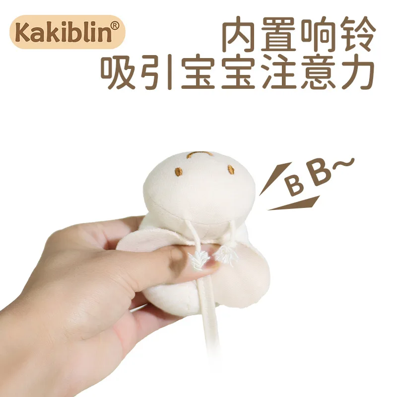 새로운 유기농 면 소재 침대 랩, 유모차 펜던트, 다기능 랩 침대 장난감