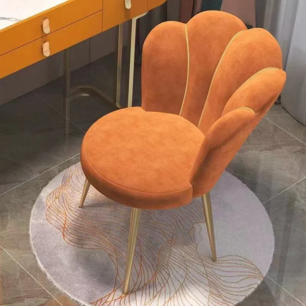 1PCS Nordic Dressing Chair Armchair With Backrest For Living Room dining chair