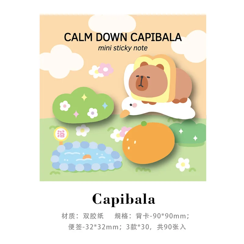 Korean Cute Cartoon Shaped Sticky Notes Collection