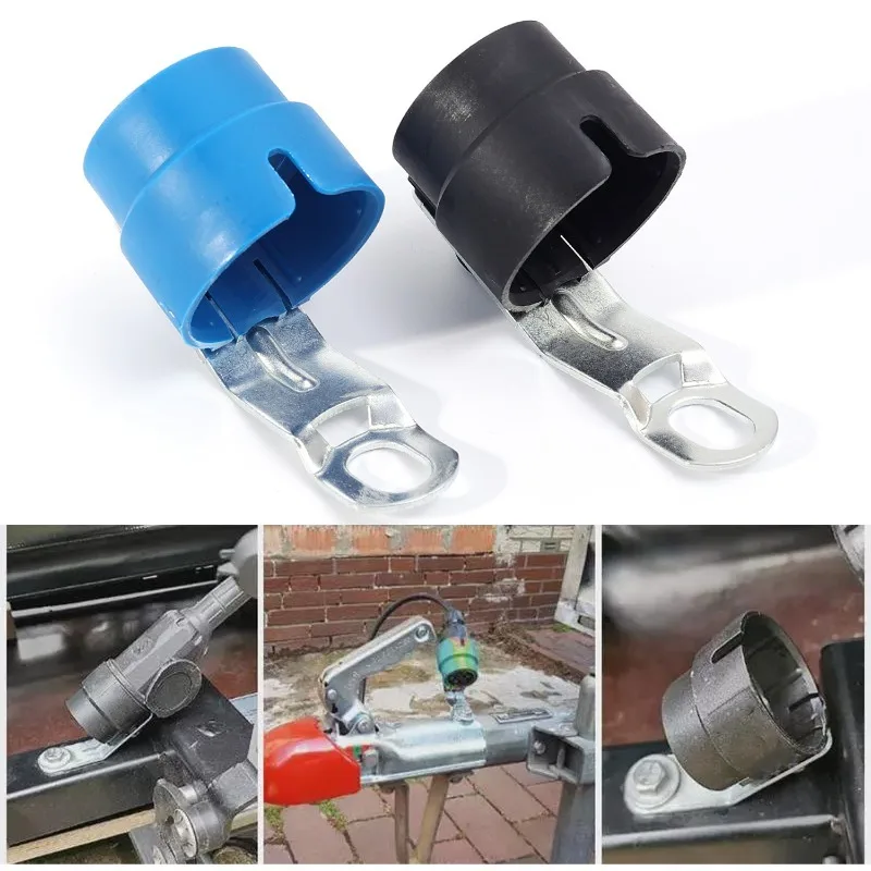 Round Parking Cover Trailer Plug Holder Trailer Connector 7 /13 Pin Plugs Accessories