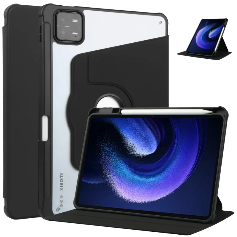 Rotating Stand Case with Pencil Holder