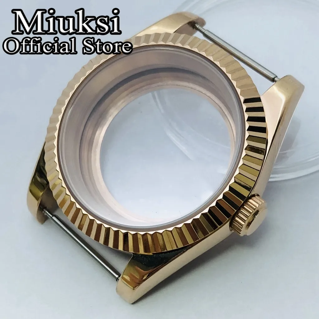 Cassa Orologio Miuksi 36 Mm/40 Mm Zaffiro Adatta NH34 35 36 - Foto 8