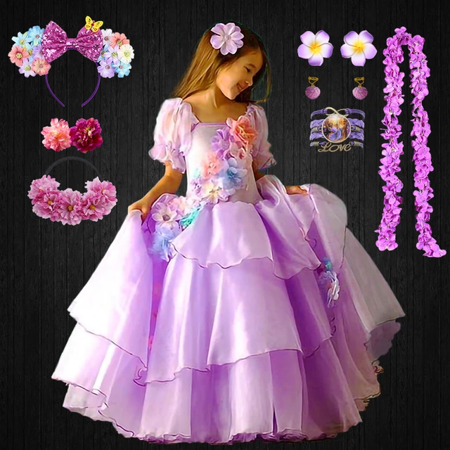 Vestido De Princesa Sofia Para Cosplay, Fantasia Infantil De Luxo Com  Lantejoulas, Vestido Em Camadas De Luxo, Para Carnaval, Festa De Dia Das  Bruxas - Trajes De Cosplay - AliExpress