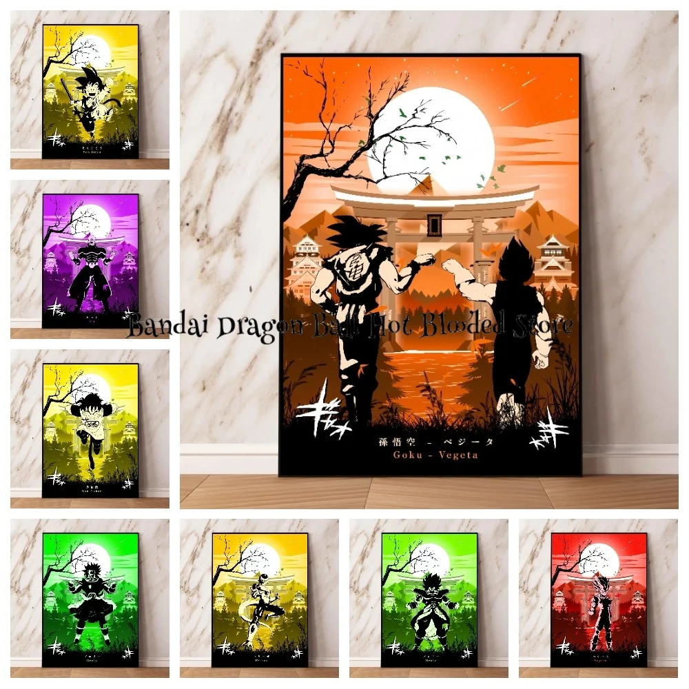 

Decorative Paintings Dragon Ball Anime Characters Goku HD Picture Poster Art Interior Fashion Home Decoration Children Gift