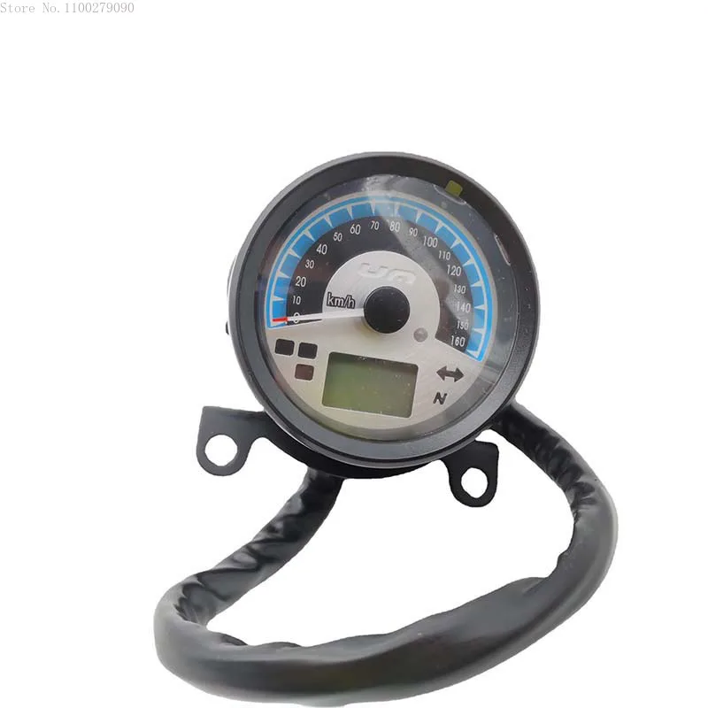 Universal Motorcycle Mechanical Odometer High Quality Speedometer Engine Speed Instrument Ua
