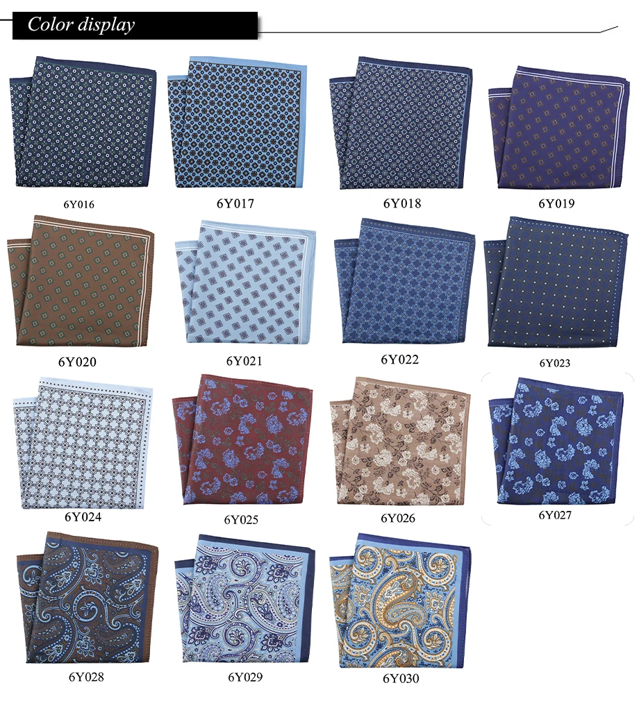  Tailor Smith 11,81 x 11,81 Zoll Einstecktücher Paisley Herren-Taschentuch für Anzug, Accessoires, Hochzeit, Business, Bankett, Geschenk – Detail 4