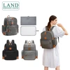 LAND Mommy Diaper Bags Baby Large Capacity Travel Nappy  Backpacks Mat Convenient Nursing insulation Bags for Mom Daddy MPB14 1