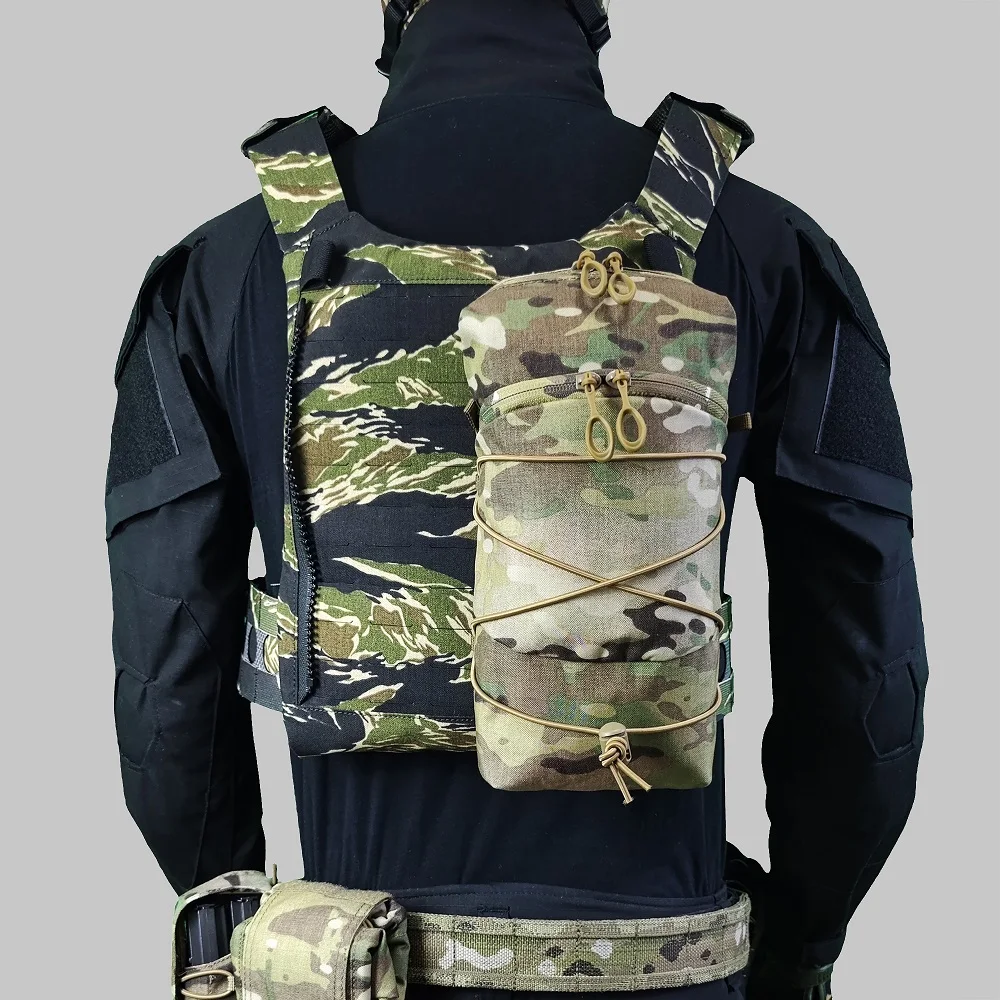 New Special Operations Equipment Multi-purpose Tactical Vest Pouch 12x5 Vertical Miscellaneous Bag Storage Bag