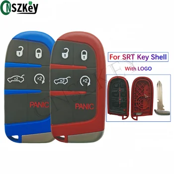 CNSZKEY Smart Remote Key Shell  For SRT Hellcat VIPER Redeye Widebody Trackhawk 392 HEMI Daytona Scat Pack Demon 170 With LOGO 1