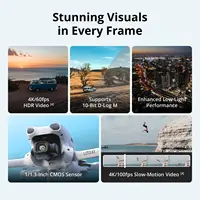 【LOCAL+】DJI Lito X1 Drone pliable léger 4K avec détection d'obstacles ActiveTrack Capteur 1/1.3 pouces Transmission 15 km pour débutants C0 NOUVEAU 2026 4