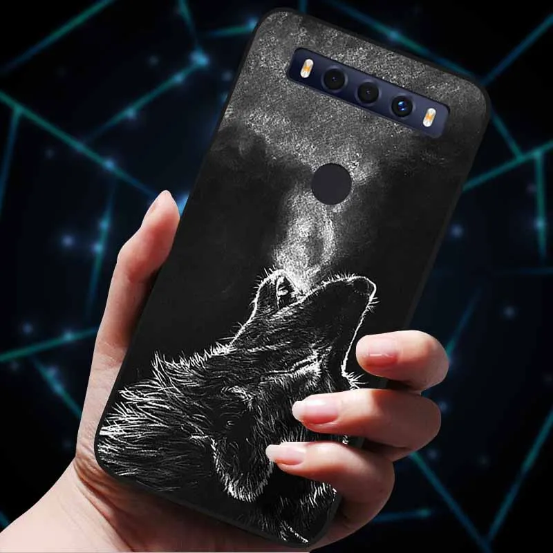Cartoon Soft TPU Silicone Lion Wolf Phone Case - Stylish Back Cover