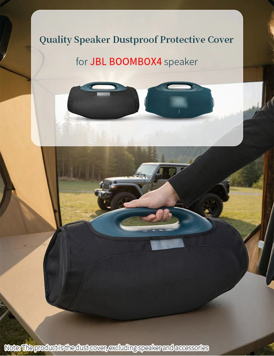 Quality Protective Cover for JBL BOOMBOX4 Speaker Dust Cover Boombox 4 Audio Dust-proof Cap Case